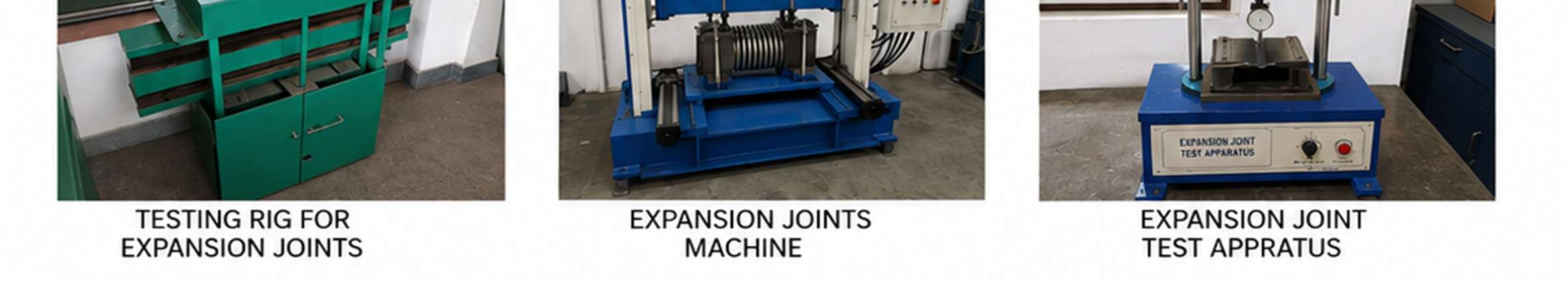 Testing Rig & Apparatus for Expansion Joints